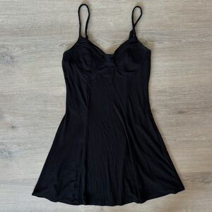 Black A-Line Mini Dress